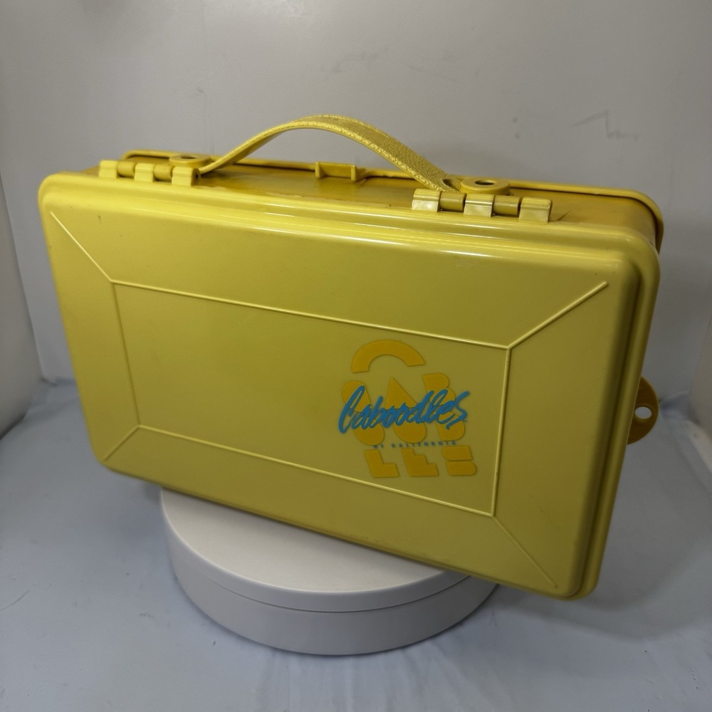 Vintage Caboodle Top & Bottom Storage Makeup Accessory Jewelry Case Handle Y2K